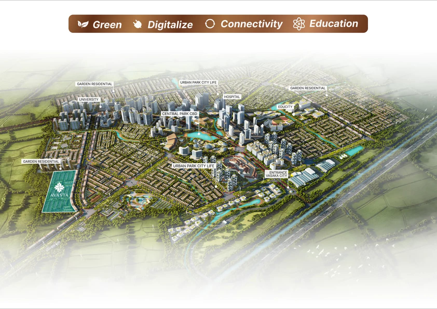 Grand Masterplan Vasaka City